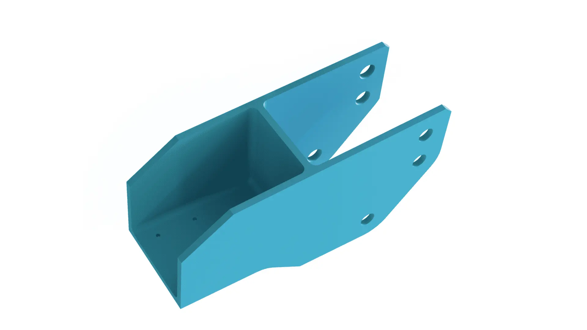Airborne mounting bracket assembly
