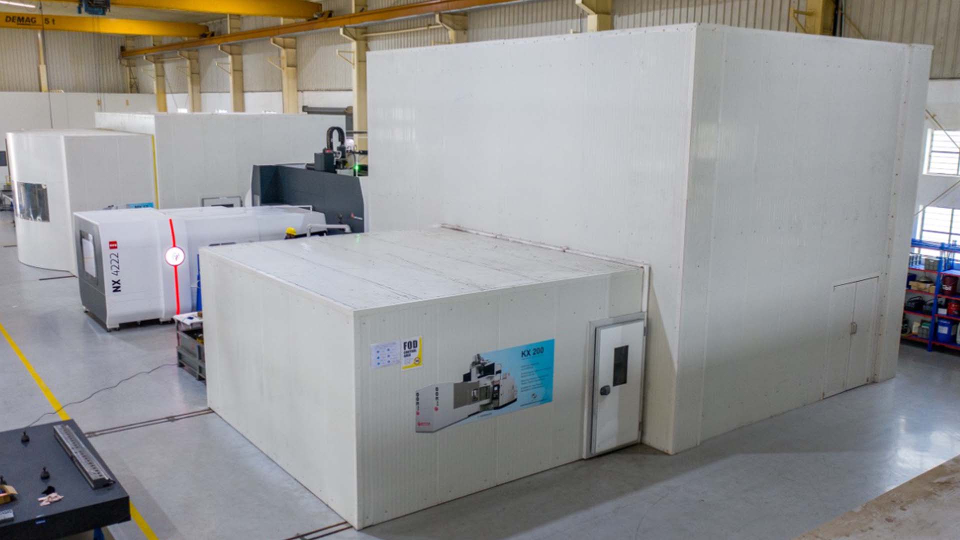 Thermally Stabilized Manufacturing Setup